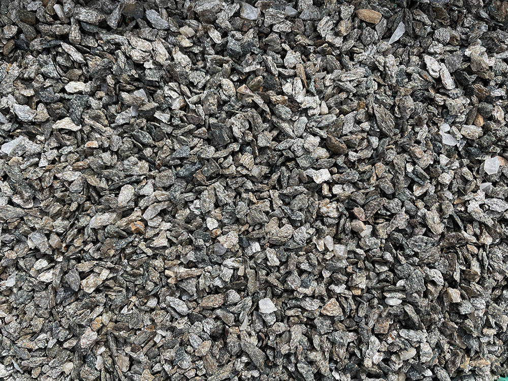 Крошка сланец серебряная